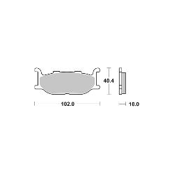 SBS 663HS KLOCKI HAMULCOWE (zamiennik EBC FA179)-34853