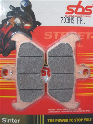 SBS 703HS KLOCKI HAMULCOWE (zamiennik EBC FA407)-18668