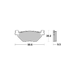 SBS 769LS KLOCKI HAMULCOWE (zamiennik EBC FA319/2)-34829