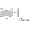 SBS 806DC KLOCKI HAMULCOWE (zamiennik EBC FA379)-34835