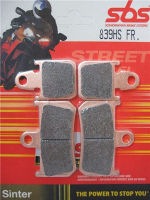 SBS 839HS KLOCKI HAMULCOWE (zamiennik EBC FA442/4)-18861
