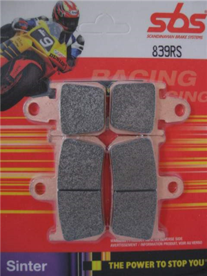 SBS 839RS KLOCKI HAMULCOWE (zamiennik EBC FA442/4)-18811