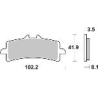 SBS 841RS KLOCKI HAMULCOWE (zamiennik EBC FA447)-34845