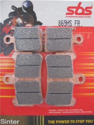 SBS 869HS KLOCKI HAMULCOWE (zamiennik EBC FA499/4)-19289