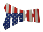 Tankpad naklejka osłona na bak FLAGA USA