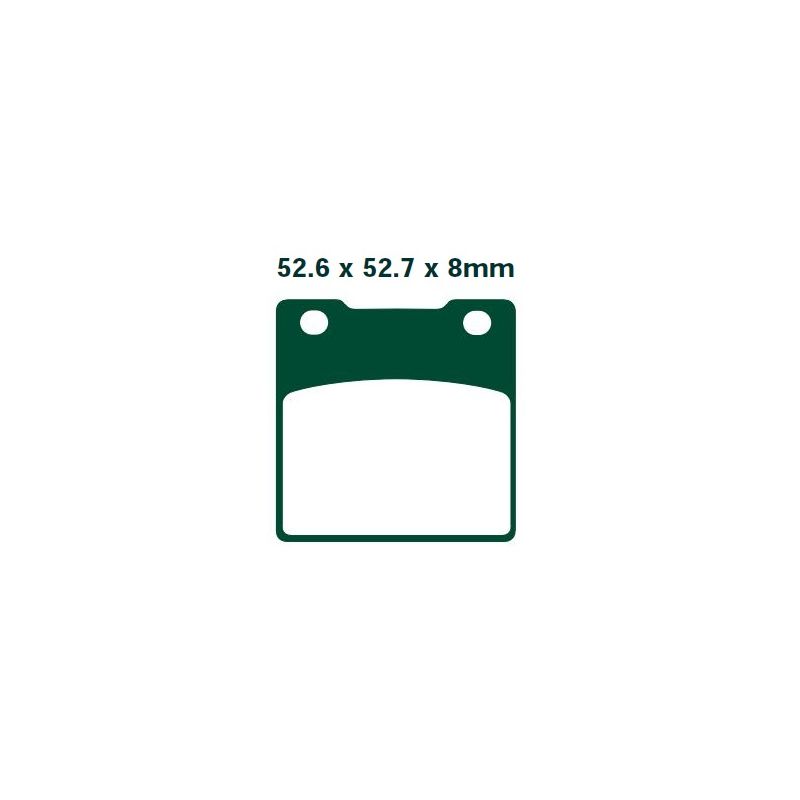 TSU BOSS BS161-CK-9 KLOCKI HAMULCOWE (zamiennik EBC FA161)-29015