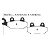 TSU BOSS BS214/2-SP KLOCKI HAMULCOWE (zamiennik EBC FA214/2)-29022