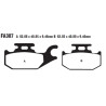 TSU BOSS BS307-SP KLOCKI HAMULCOWE (zamiennik EBC FA307)-29046