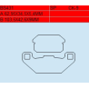 TSU BOSS BS431-SP KLOCKI HAMULCOWE (zamiennik EBC FA431)-29076