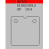 TSU BOSS BS613-SP KLOCKI HAMULCOWE (zamiennik EBC  FA18)-29120