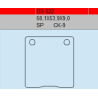 TSU BOSS BS622-SP KLOCKI HAMULCOWE (zamiennik EBC FA146)-29129