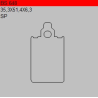 TSU BOSS BS648-CK-9 KLOCKI HAMULCOWE (zamiennik EBC FA60)-29132