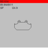 TSU BOSS BS654-SP KLOCKI HAMULCOWE (zamiennik EBC FA69 FA69/3)-29144