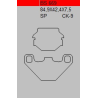 TSU BOSS BS669-SP KLOCKI HAMULCOWE (zamiennik EBC FA67 FA67/3)-29649