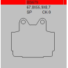 TSU BOSS BS679-SP KLOCKI HAMULCOWE (zamiennik EBC FA104)-29658