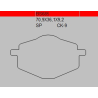 TSU BOSS BS685-SC KLOCKI HAMULCOWE (zamiennik EBC SFA101)-30600
