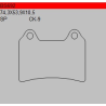 TSU BOSS BS692-CK-9 KLOCKI HAMULCOWE (zamiennik EBC FA123)-30171