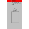 TSU BOSS BS694-SP KLOCKI HAMULCOWE (zamiennik EBC FA116)-30177