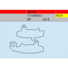 TSU BOSS BS709-CK-9 KLOCKI HAMULCOWE (zamiennik EBC FA147)-30234