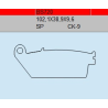 TSU BOSS BS720-CK-9 KLOCKI HAMULCOWE (zamiennik EBC FA196)-30267