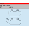 TSU BOSS BS737-CK-9 KLOCKI HAMULCOWE (zamiennik EBC FA172)-30313