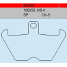 TSU BOSS BS806-SP KLOCKI HAMULCOWE (zamiennik EBC FA407)-30454