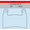TSU BOSS BS827-CK-9 KLOCKI HAMULCOWE (zamiennik EBC FA296)-30484