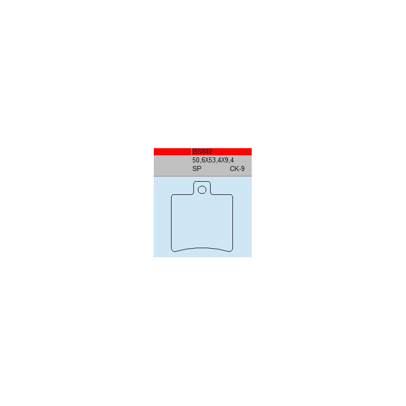 TSU BOSS BS840-SP KLOCKI HAMULCOWE (zamiennik EBC FA298)-55692