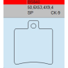 TSU BOSS BS840-SP KLOCKI HAMULCOWE (zamiennik EBC FA298)-55692