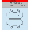 TSU BOSS BS896-SP KLOCKI HAMULCOWE (zamiennik EBC FA412)-53270