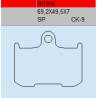 TSU BOSS BS906-CK-9 KLOCKI HAMULCOWE (zamiennik EBC FA347)-55758