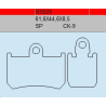 TSU BOSS BS928-CK-9 KLOCKI HAMULCOWE (zamiennik EBC FA442/4)-53312