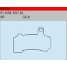 TSU BOSS BS934-SP KLOCKI HAMULCOWE (zamiennik EBC FA409)-55803