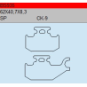 TSU BOSS BS935-SP KLOCKI HAMULCOWE (zamiennik EBC FA413)-55809