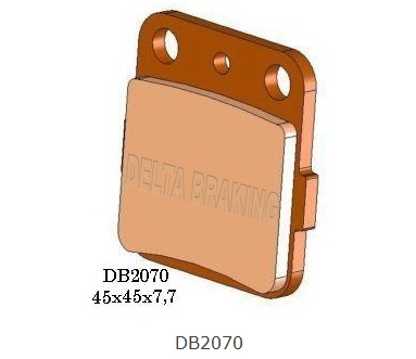 DELTA BRAKING DB2070MX-D KLOCKI HAMULCOWE FA84-1271
