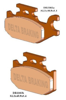 DELTA BRAKING DB2163QD-D KLOCKI HAMULCOWE FA413-1276