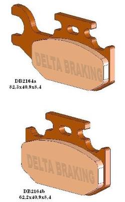 DELTA BRAKING DB2164QD-D KLOCKI HAMULCOWE FA414-1277