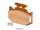 DELTA BRAKING DB2210MX-D KLOCKI HAMULCOWE FA152-1281