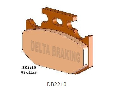 DELTA BRAKING DB2210MX-D KLOCKI HAMULCOWE FA152-1281