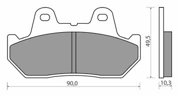 NHC H1014-AK150 KLOCKI HAMULCOWE (zamiennik EBC FA69)-1350