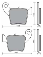 NHC H1078-AK150 KLOCKI HAMULCOWE (zamiennik EBC FA346)-1387