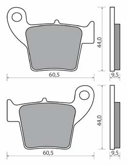 NHC H1078-AK150 KLOCKI HAMULCOWE (zamiennik EBC FA346)-1387