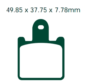NHC K5046-AK150 KLOCKI HAMULCOWE (zamiennik EBC FA417/4)-10856