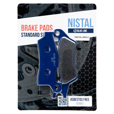 NISTAL-BP617 KLOCKI HAMULCOWE FA617-47916