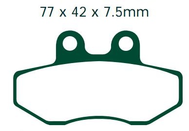 NHC O7056-AK150 KLOCKI HAMULCOWE (zamiennik EBC FA167)-1572