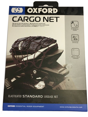 Siatka OXFORD pająk na bagaż kask czarna-52415