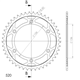 SUPERSPROX RFE-1512:45-BLK ZĘBATKA TYŁ JTR822.45-33064