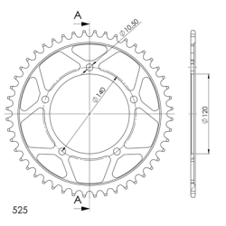 SUPERSPROX RFE-1792:48-BLK ZĘBATKA TYŁ JTR1792.48-33164