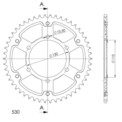 SUPERSPROX RST-479:49-RED ZĘBATKA TYŁ JTR479.49-57050