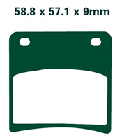 NHC S3043-AK150 KLOCKI HAMULCOWE (zamiennik EBC FA146)-18543